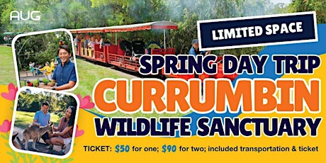 [AUG Brisbane] Spring Day Trip - Currumbin Wildlife Sanctuary primary image