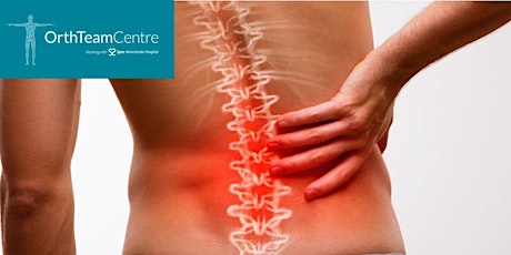 Imagen principal de The OrthTeam Centre's back pain patient event