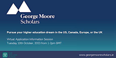 George Moore Scholars: Virtual Application Session, 10 October 2023 primary image