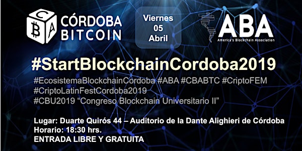 #StartBlockchainCordoba2019