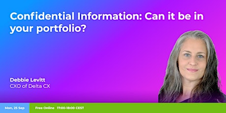Confidential Information: Can it be in your portfolio? primary image