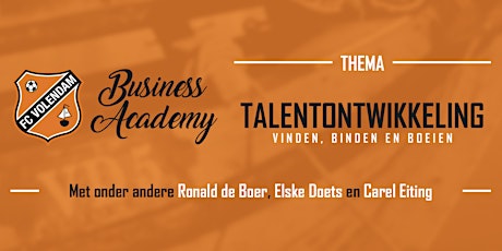 Primaire afbeelding van Business Academy FC Volendam: Talentontwikkeling