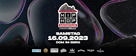 HIPHOPMOUNTAIN | DOM IM BERG | 16.09.2023 primary image