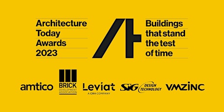 Architecture Today Awards Live Presentations primary image