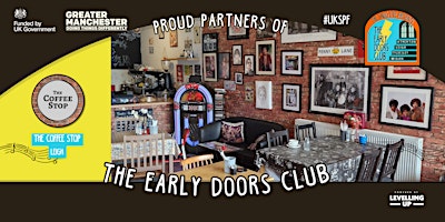 Hauptbild für The Early Doors Club 010 - The Coffee Stop w/ Tony Black (Solo Acoustic)