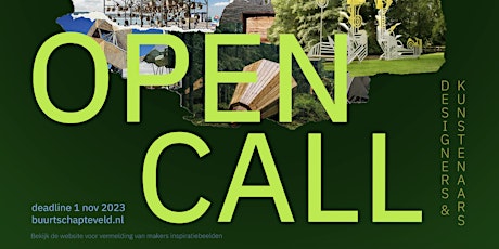 Immagine principale di Informatiebijeenkomst Open Call Landmark Buurtschap te Veld 