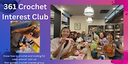Imagem principal do evento 361 Ladies Crochet Interest Club