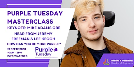 Image principale de Purple Tuesday Masterclass