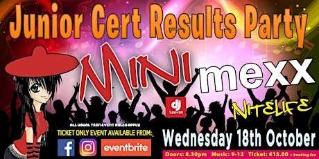Mini MeXx Junior Cert Results 2023 primary image