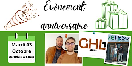 Immagine principale di Évènement anniversaire GHL Africa 