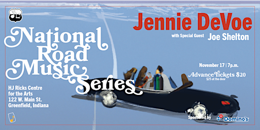 NRMS 4 - Jennie DeVoe with Special Guest Joe Shelton primary image
