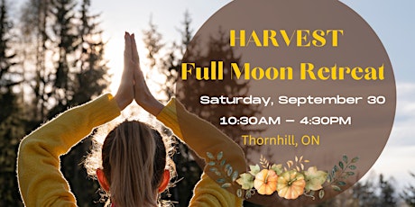 Harvest Full Moon  Women Retreat primary image