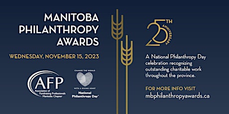 Hauptbild für Manitoba Philanthropy Awards 2023