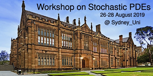 Workshop on  Stochastic Partial Differential Equations