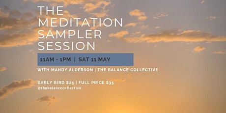 The Meditation Sampler Session primary image