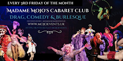 Primaire afbeelding van Madame Mojo's Cabaret Club... the Madame's Are Nutty & A Little Bit Slutty!