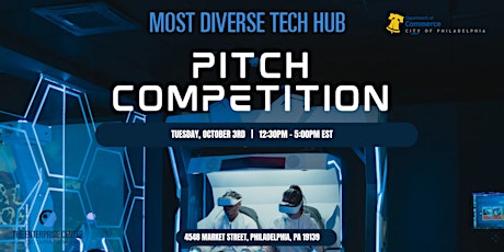 Most Diverse Tech Hub Pitch Competition primary image