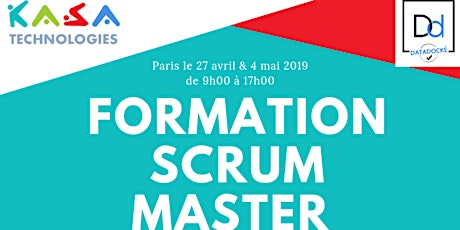 Image principale de Formation Scrum Master les samedis 27 avril & 4 mai à Paris