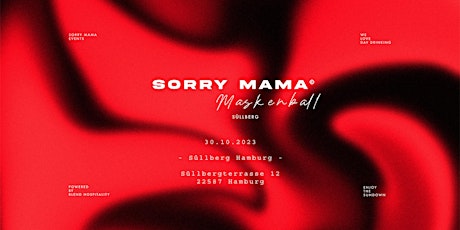 Sorry Mama - Halloween  Maskenball  primärbild