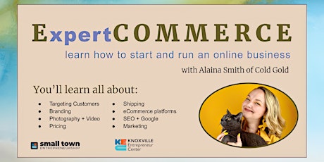Imagem principal do evento Expert Commerce Fast Pass - How to Start and Run a Business Online