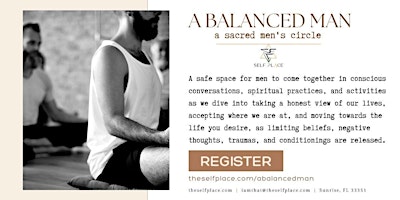 Hauptbild für Sacred men's circle - let's talk mental health and all things self