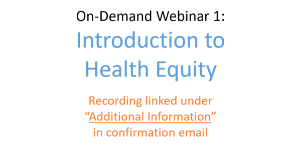 PHESC 1: Introduction to Health Equity