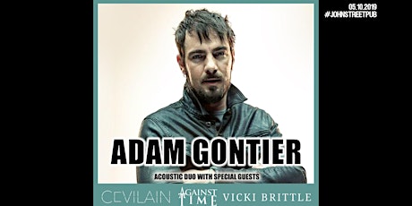 Adam Gontier - Acoustic Duo with special guests at The John St. Pub (Arnprior, ON) primary image