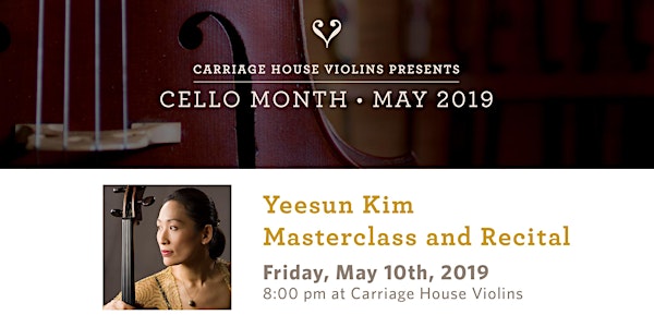 Yeesun Kim Cello Masterclass and Recital