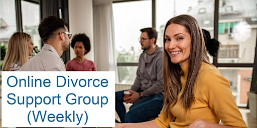 Primaire afbeelding van Online Divorce Support Group (Weekly)