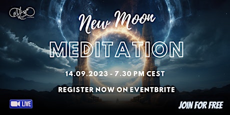 Immagine principale di New Moon Meditation in Virgo - Balance Yourself - Free Event 