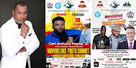 Image principale de 2023 Nonviolence Youth Summit Pine Bluff