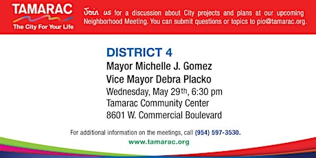 District 4 Neighborhood Meeting primary image