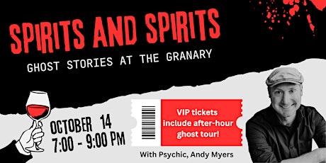 Spirits and Spirits: Ghost Stories at The Granary  primärbild