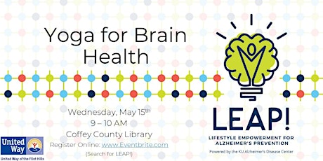 Yoga for Brain Health at the Coffey County Library primary image