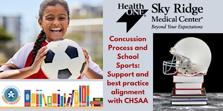 Imagem principal do evento Parent University - Concussion Process Support/Practice Alignment w/CHSAA