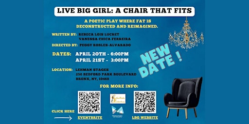 Primaire afbeelding van Live Big Girl: A Chair That Fits