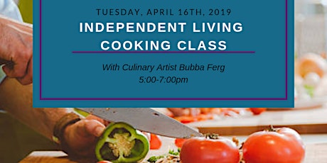 Independent Living Cooking Class primary image