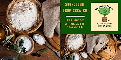 Imagem principal do evento Sourdough From Scratch: Bread Baking Workshop