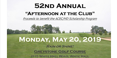 ACEC/MD 52nd Annual "Afternoon At The Club" primary image
