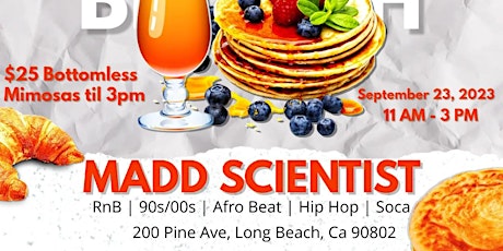 Saturday Brunch @ Agave Kitchen in Long Beach # RnB # Afro Beat # 90s/00s primary image