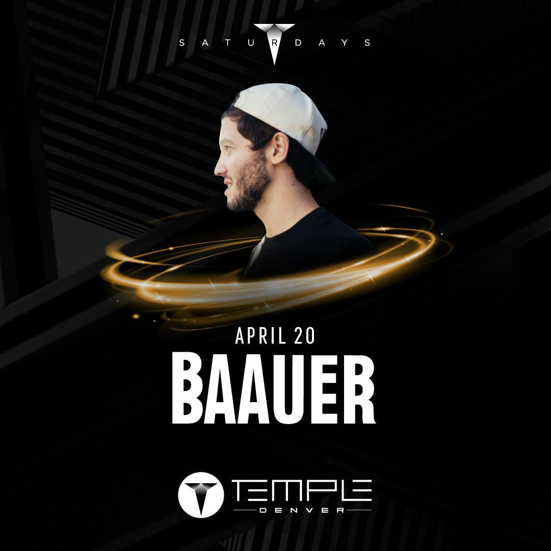 Baauer at Temple Free Guestlist - 4/20/2019