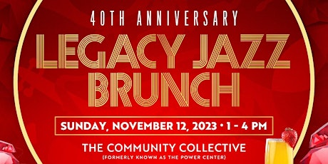 Hauptbild für Houston Black MBA 40th Anniversary Legacy Jazz Brunch