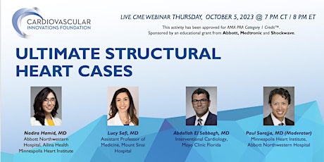 Hauptbild für Ultimate Structural Heart Cases Complimentary Webinar