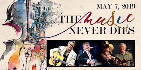 The Music Never Dies w/ Vince Gill, Larry Gatlin, and Byron Berline Band primary image