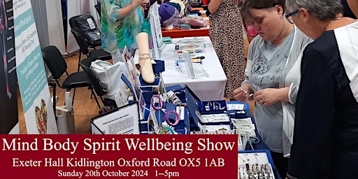 Imagem principal do evento Mind Body Spirit Wellbeing Show - Kidlington