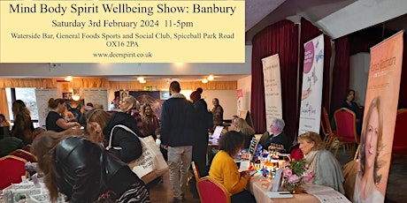 Imagen principal de Mind Body Spirit Wellbeing Show - Banbury
