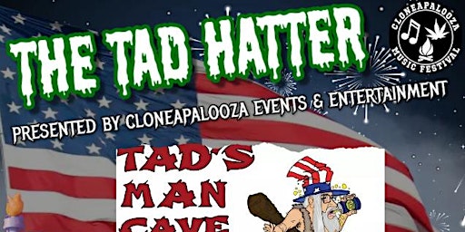 Imagem principal do evento Cloneapalooza Presents : The Tad Hatter in Tenino : 2024