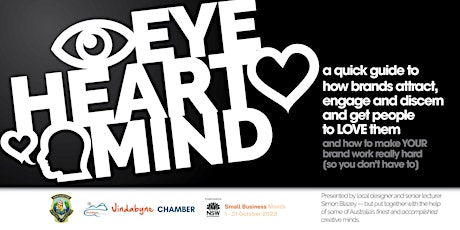 Imagen principal de Branding  EYE.HEART.MIND with Simon Blazey