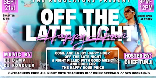 Imagen principal de Off The Late Night Happy hour