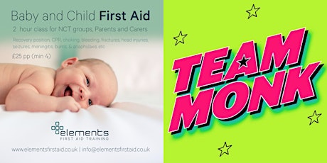 TEAM MONK Baby and Child First Aid  primary image